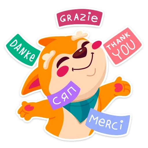 Telegram Sticker «Пёсик Санни» 🙏