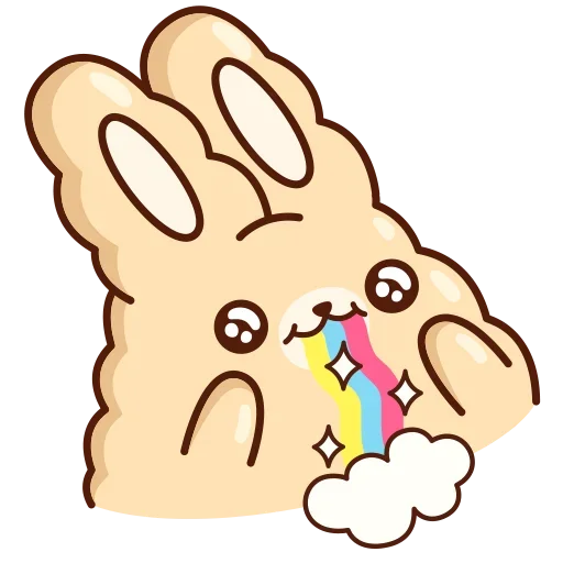 Кролик Супчик emoji 🌈