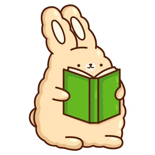 Кролик Супчик emoji 📚