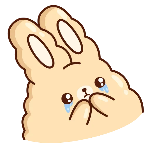 Кролик Супчик emoji 😥
