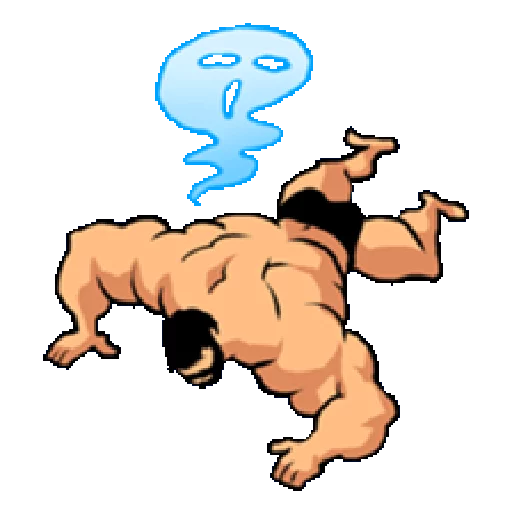 Super Muscle Man emoji 😱