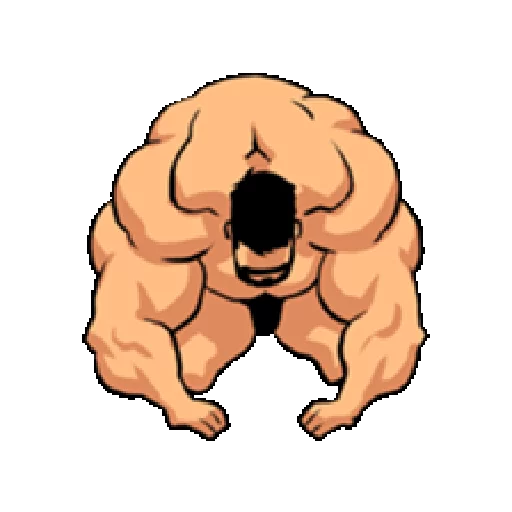 Super Muscle Man emoji 🙌