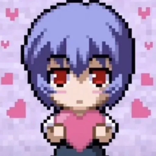 Rei Ayanami emoji ❤️