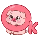 Свинка  sticker 👌