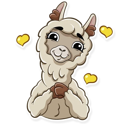alpaca emoji 🥰