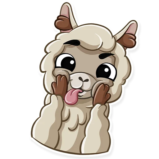 alpaca emoji 🤪