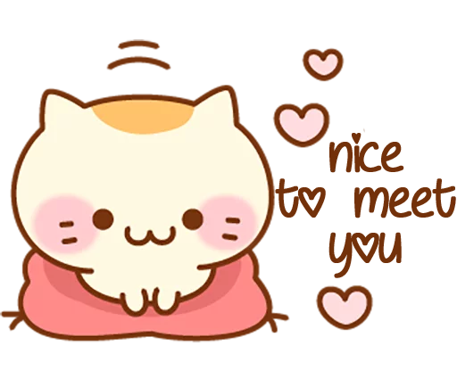 Telegram Sticker «Sweet Kitty» 🤝
