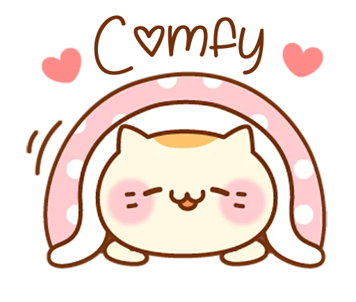 Sweet Kitty emoji 🛌