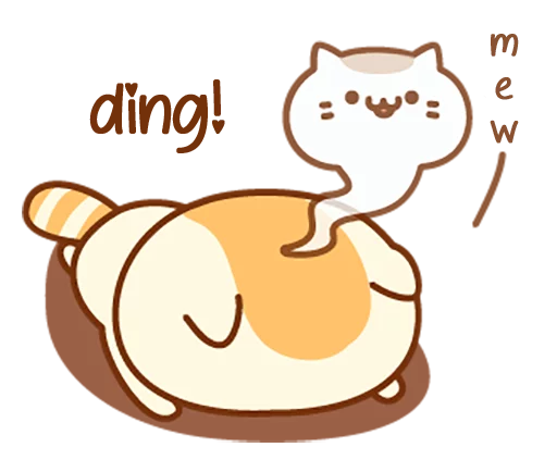 Telegram Sticker «Sweet Kitty» 👻