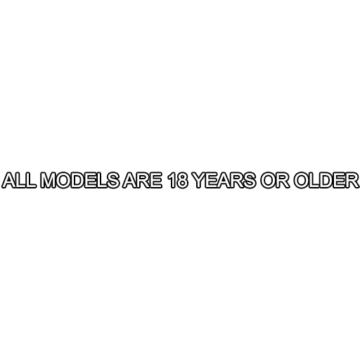 All models are 18 years old sticker 👩