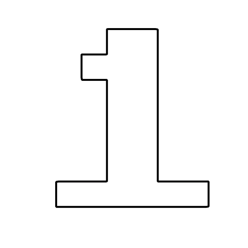 Telegram stiker «symbols» 1⃣