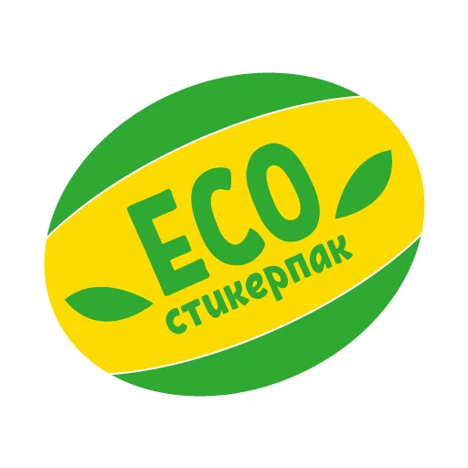 Telegram Sticker «Эко» ❄️