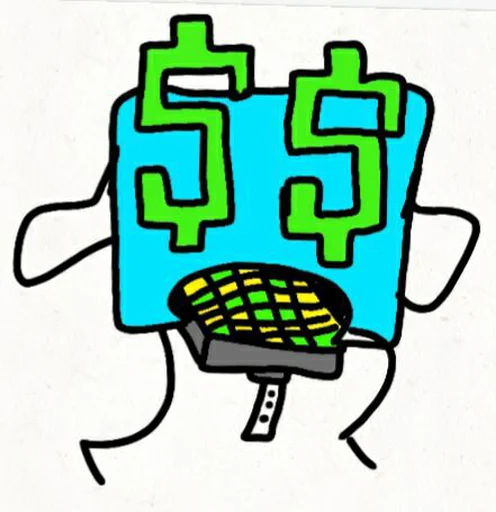 The Cube sticker 🤑