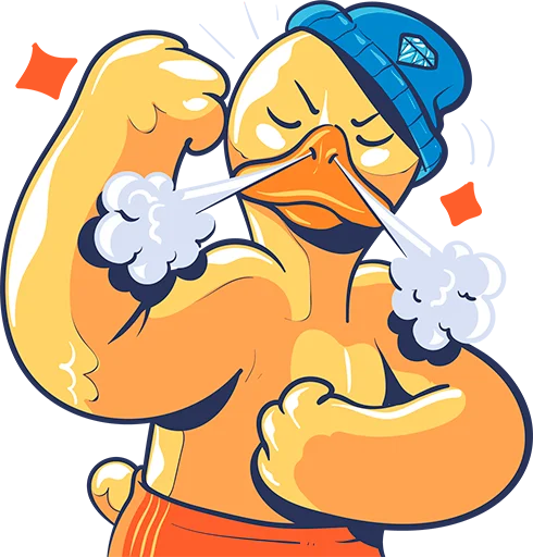 TON Community Stickers emoji 💪