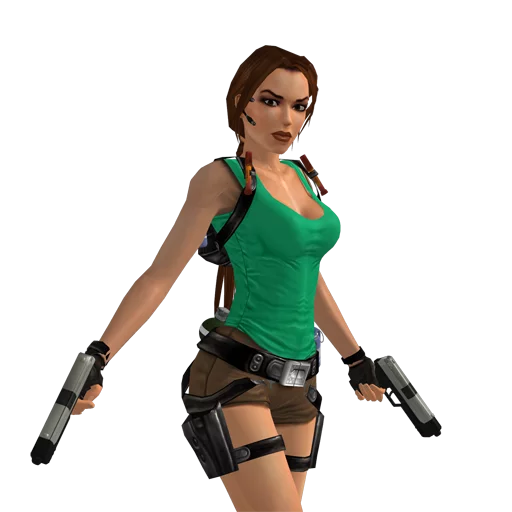 Эмодзи Tomb Raider Memes 🌝