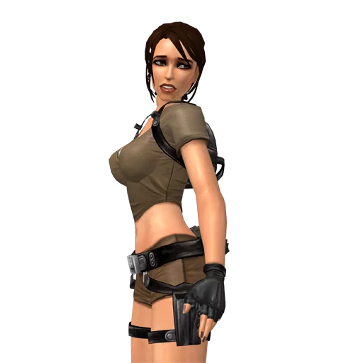 Стикер Tomb Raider Memes 😔