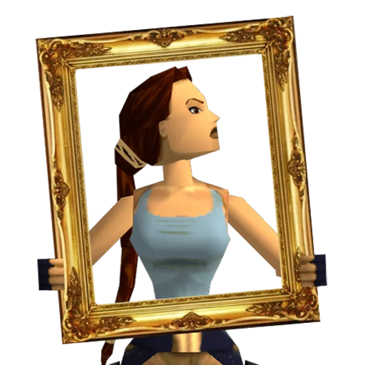 Эмодзи Tomb Raider Memes 🌈