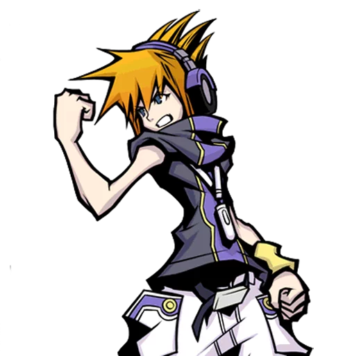 Telegram stickers The World Ends With You