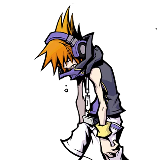 Telegram stiker «The World Ends With You» 😭