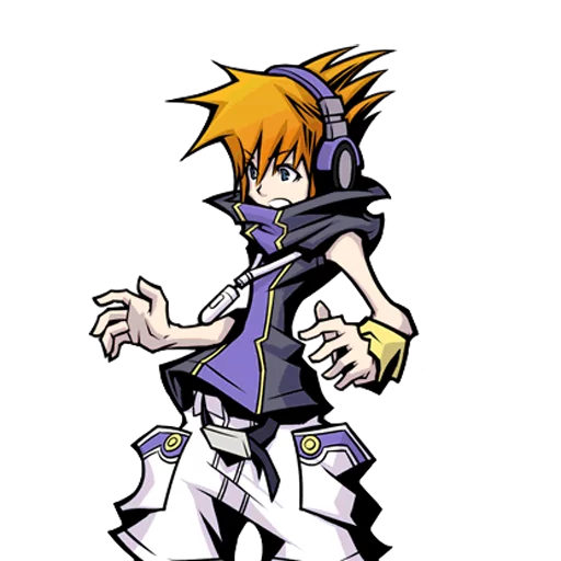 Telegram Sticker «The World Ends With You» 😦