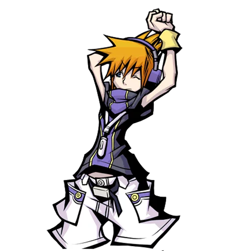 Telegram Sticker «The World Ends With You» 😴