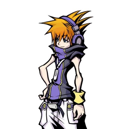 Telegram Sticker «The World Ends With You» ☺️