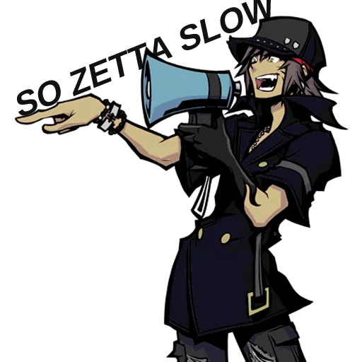 Telegram Sticker «The World Ends With You» 📢