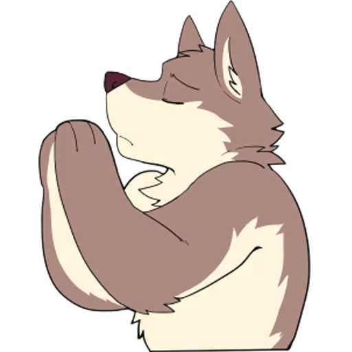 Eastern Timber Wolf emoji 🙏