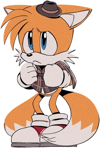 Miles Tails Prower Part 2 sticker 😢