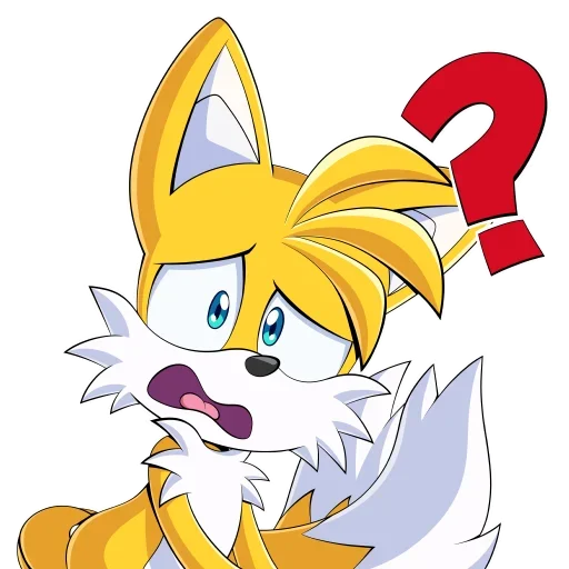 Miles Tails Prower Part 2 sticker 🤨
