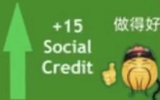 社会的credit卡片🙏🇨🇳  sticker 🇨🇳