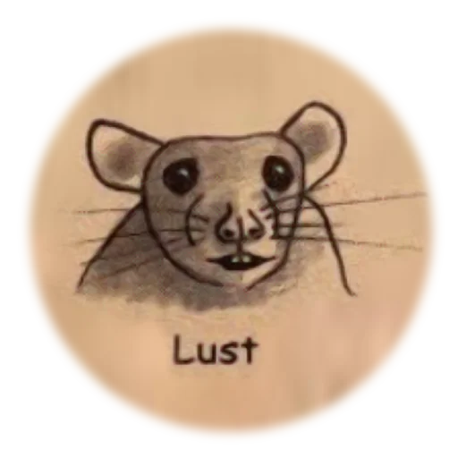 Telegram stiker «Take this rat!» 🥵