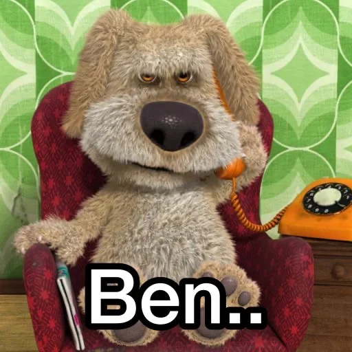 Talking Ben stiker 📞