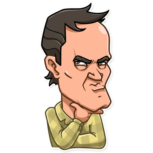 Quentin Tarantino emoji 🤔