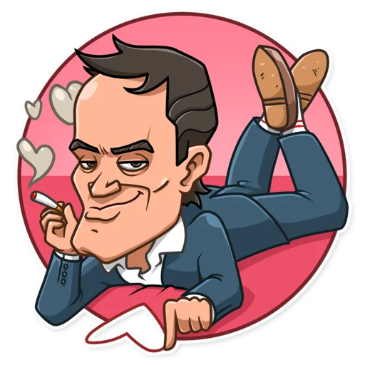 Telegram stiker «Quentin Tarantino» 🥰