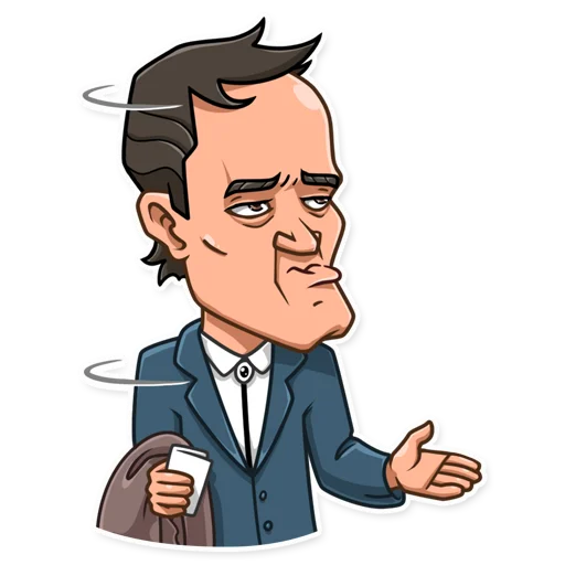 Quentin Tarantino emoji 🤨