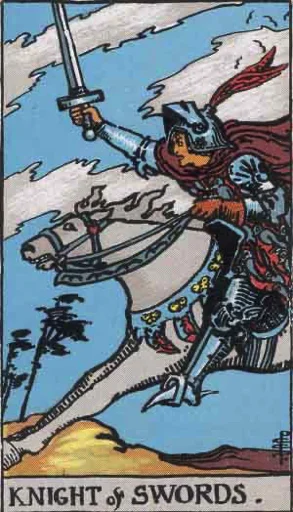 Telegram Sticker «Rider Waite Tarot Original» 😤
