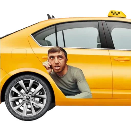 Эмодзи Taxi.ru 🚖