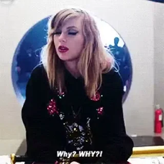 'Taylor Swift sticker 😐