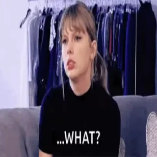 'Taylor Swift stiker 😐