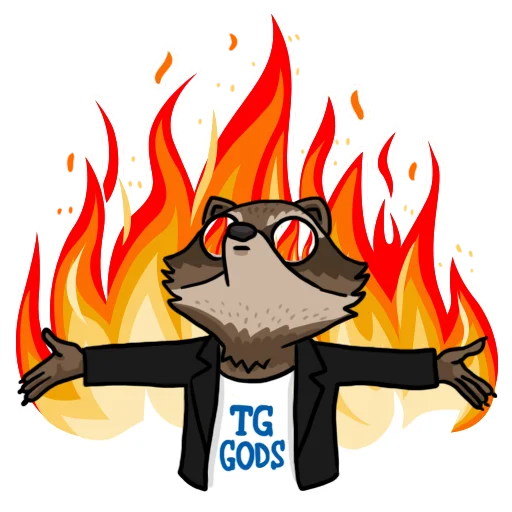 Telegram GODS sticker 🔥
