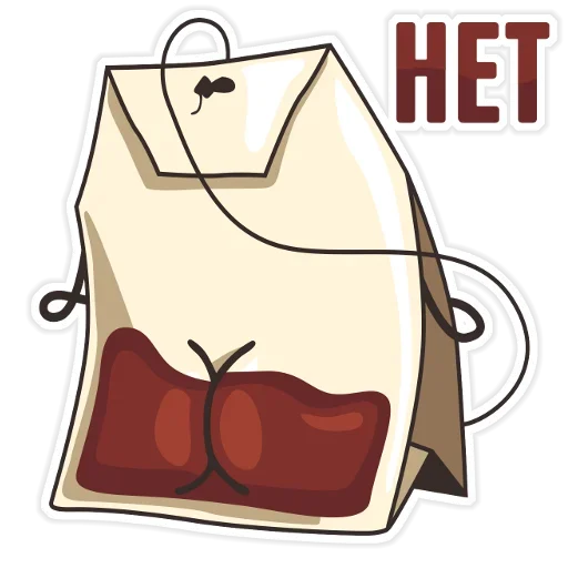 Tea Bag emoji 🤨