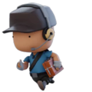 Team Fortress 2 Animated emoji 🏃‍♂️