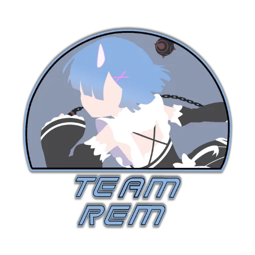 Telegram stickers Team Rem