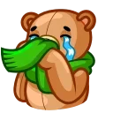 Teddy Bear emoji 😭