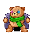 Эмодзи Teddy Bear 😏