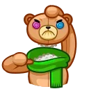 Teddy Bear emoji 😒