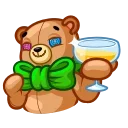 Эмодзи Teddy Bear 🥂