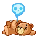 Teddy Bear emoji 😵