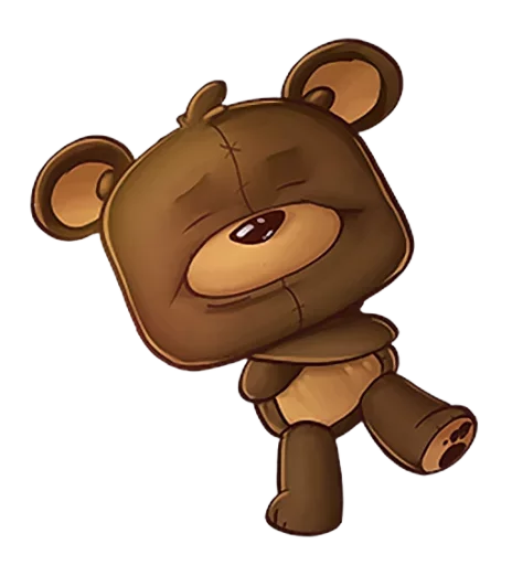 Telegram stiker «Мишка Teddy» 🐻